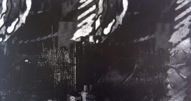 Sai Ying Pun — Etching, 35cm x 70cm, by Bianca Cork