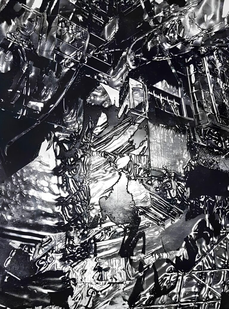 Flow — Etching, 58 × 75 cm, by Bianca Cork