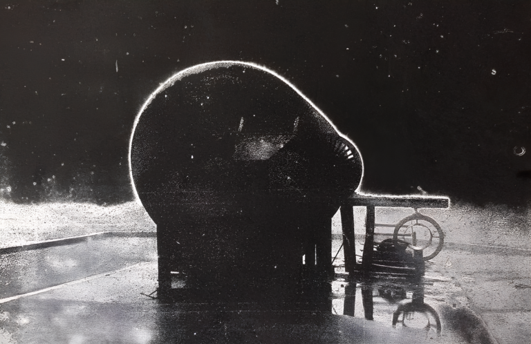 Predannack Airfield — Etching (steel plate), 40 × 61 cm, by Bianca Cork